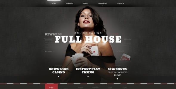 Шаблон для онлайн казино правила покер с казино