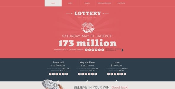 адаптивный шаблон сайта онлайн-казино