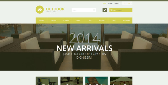 тема ourdoor prestashop