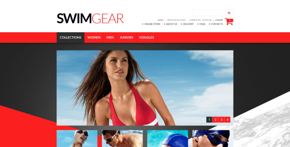 купальники снаряжение virtuemart шаблон