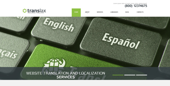 услуги перевода wordpress тема