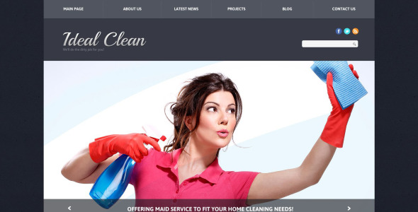 очистка отзывчивого шаблона joomla