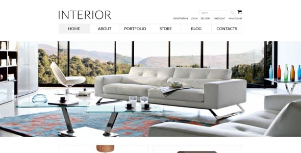 интерьер мебель woocommerce тема