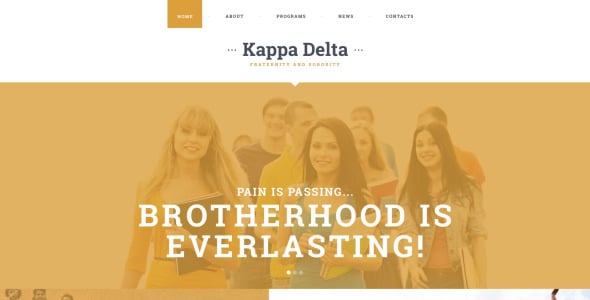 адаптивный шаблон веб-сайта университета