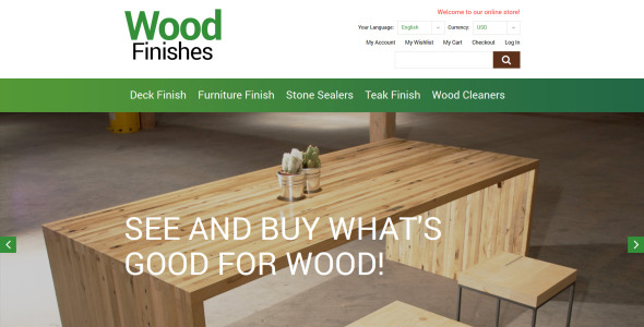 продвижение деревянной отделки magento theme