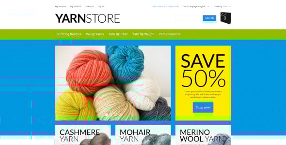 пряжа интернет магазин magento тема