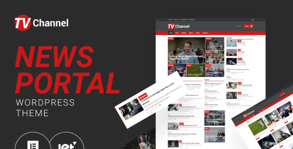 новостной портал modern wordpress elementor theme