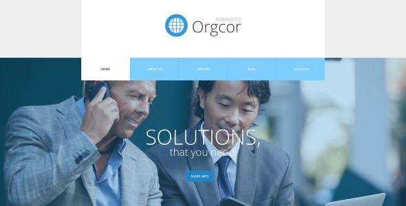 продвижение бизнеса wordpress тема