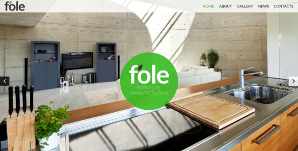 мебель отзывчивый шаблон сайта