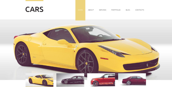 vehicles business drupal шаблон