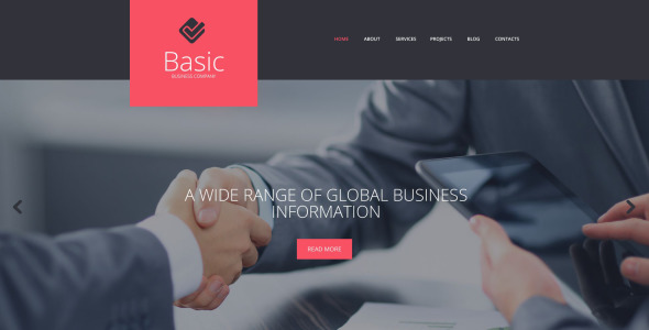 бизнес и услуги отзывчивая тема wordpress