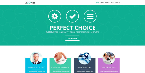 финансовый советник отзывчивая тема wordpress