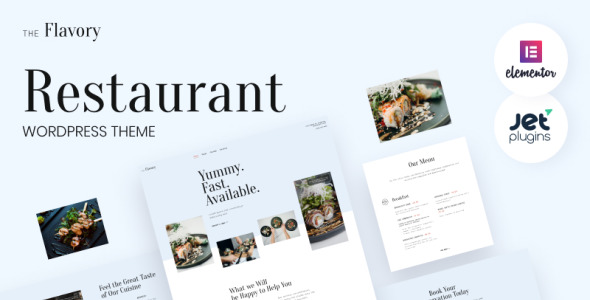 тема wordpress для ресторанов и кафе