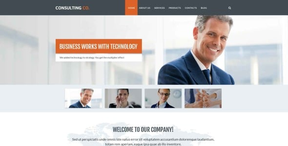 бизнес-шаблон drupal