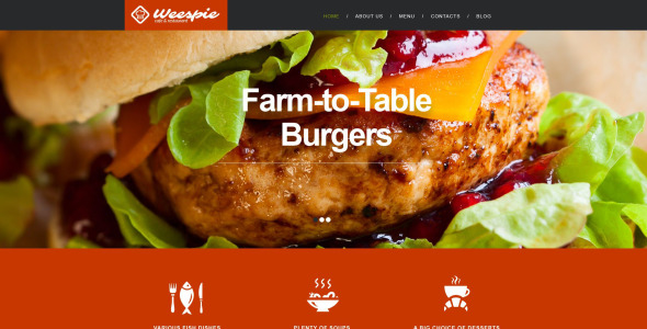 шаблон музы кафе и ресторана