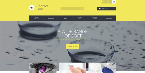 технология контактных линз prestashop тема