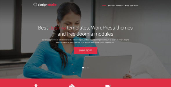 дизайн студия отзывчивая тема wordpress