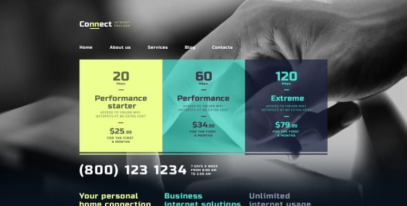 интернет тема wordpress