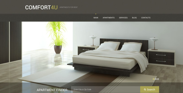 квартиры в аренду тема wordpress