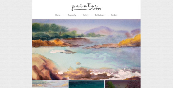 персональная страница адаптивный шаблон сайта