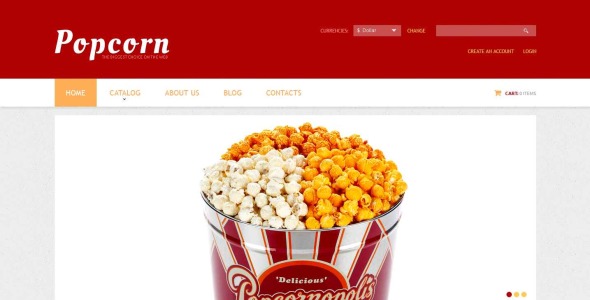 шаблон virtuemart popcorn break virtuemart