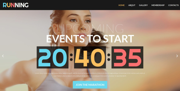 запуск адаптивного шаблона сайта