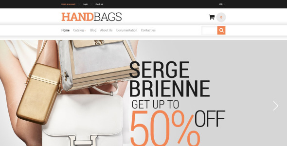 фирменные сумки shopify тема
