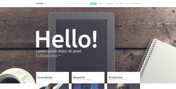 продвижение бизнеса wordpress тема