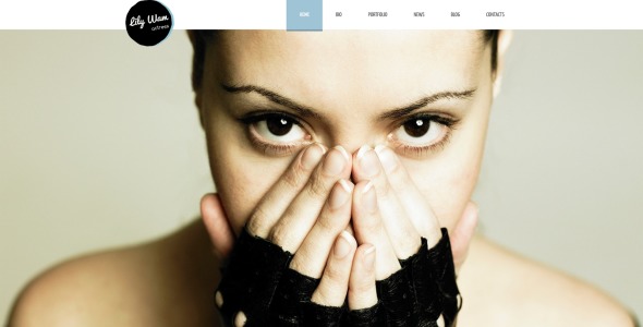 персональная страница отзывчивый шаблон joomla