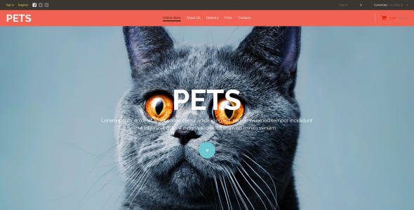 шаблон зоомагазина virtuemart