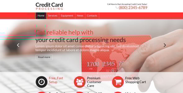 бухгалтерская тема wordpress