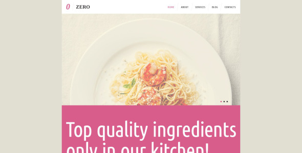 уютное кафе ресторан wordpress тема