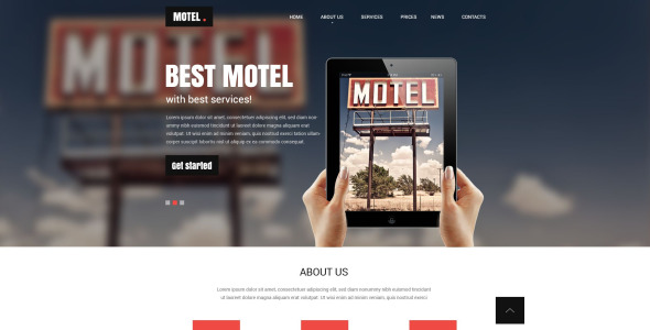 адаптивный шаблон сайта мотеля адаптивный шаблон сайта мотеля