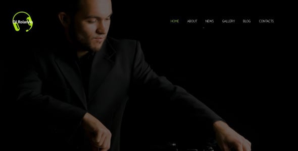 музыка отзывчивая тема wordpress