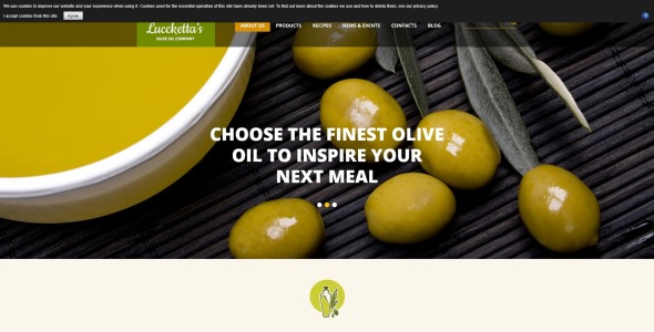 food &amp; drink отзывчивый шаблон joomla