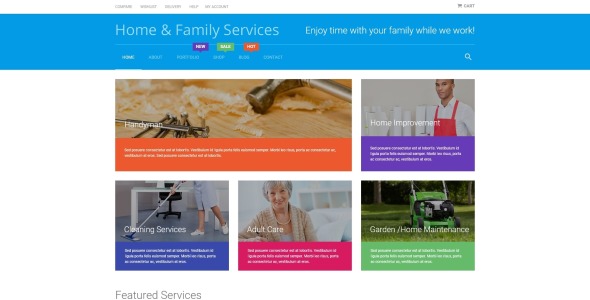 тема woocommerce для ремонта дома