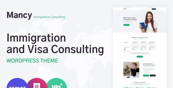 иммиграционная консультация wordpress тема