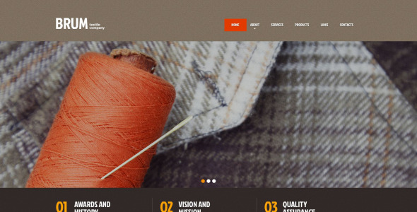 промышленная адаптивная тема wordpress