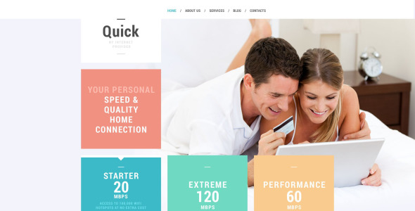 тема wordpress для интернет-сервисов