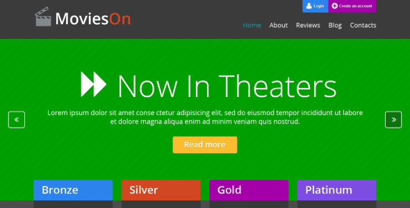 фильм развлечения wordpress тема