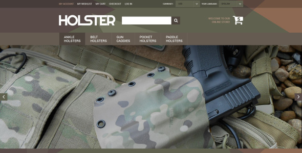 безопасный захват оружия тема magento