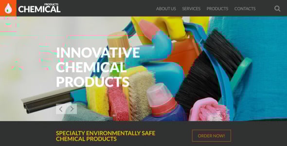 очистка адаптивного шаблона сайта