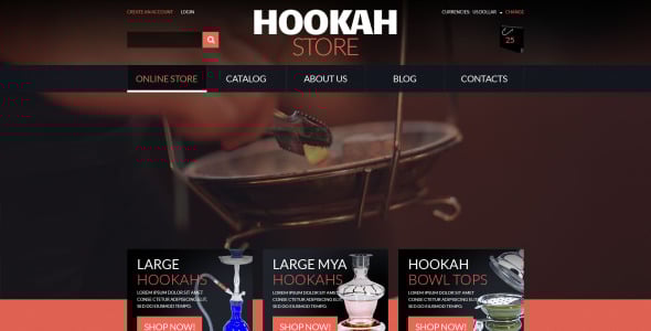 кальян магазин virtuemart шаблон