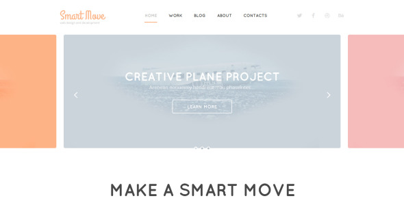 веб-дизайн адаптивная тема wordpress