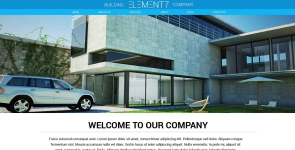 создание шаблона бизнес-сайта