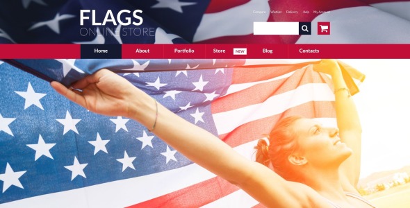 флаги магазина woocommerce тема