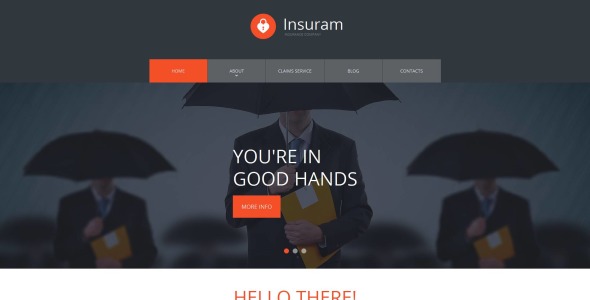 страхование moto cms html шаблон