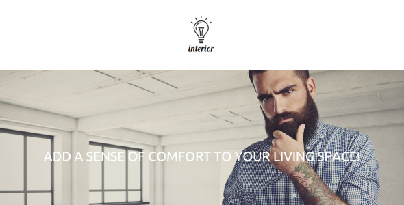 интерьер и мебель отзывчивый шаблон moto cms 3