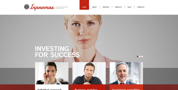 стабильная инвестиционная компания drupal template