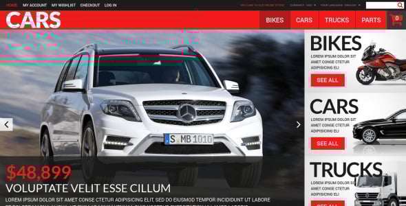 успешные автодилеры тема magento